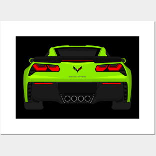 Z06 LIME Posters and Art